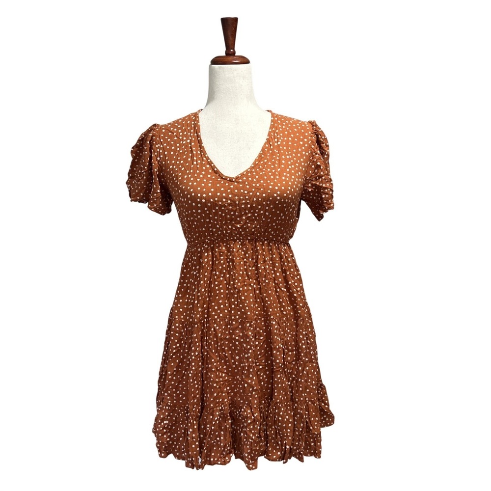 Angie Women's Small Dress Burnt Orange UT Austin Longhorns Hook Em Horns Gameday